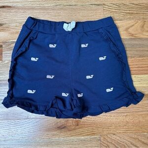 NWOT VINEYARD VINES for Target Pink Whale Navy Ruffle Shorts 5T